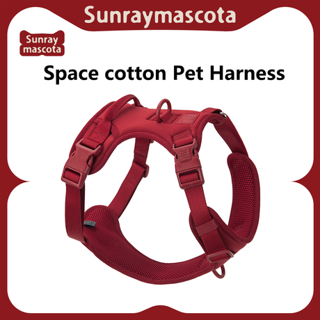 Sunraymascota 2025 Luxury Personalized Custom Logo Designers No Pull Neoprene Dog Harness luxury dog harness
