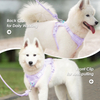 Sunraymascota New 2025 Pet Harness Manufacturers Wholesale Custom Design Dog Harness Luxury Dog Harness Set Adjustable Dog Harnesses