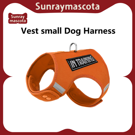 Sunraymascota 2025 New Designer Dog Harness Customized Breathable Soft No Pull Pet Harness Velcro Step in Dog Harness Puppy Dog Harness