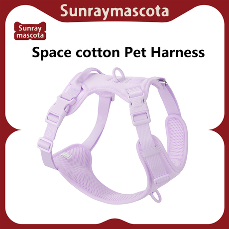 Sunraymascota New 2025 Pet Harness Manufacturers Wholesale Custom Design Dog Harness Luxury Dog Harness Set Adjustable Dog Harnesses