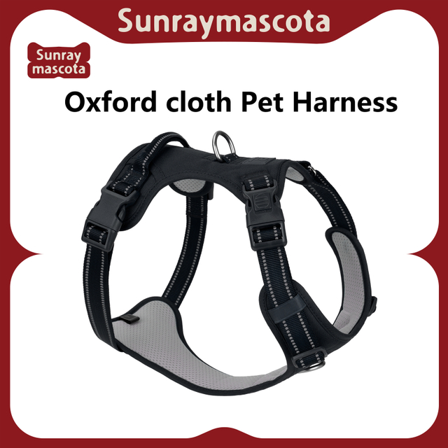 Sunraymascota Manufacturers Wholesale Dog Oxford Dog Harness Custom Dog Harness 