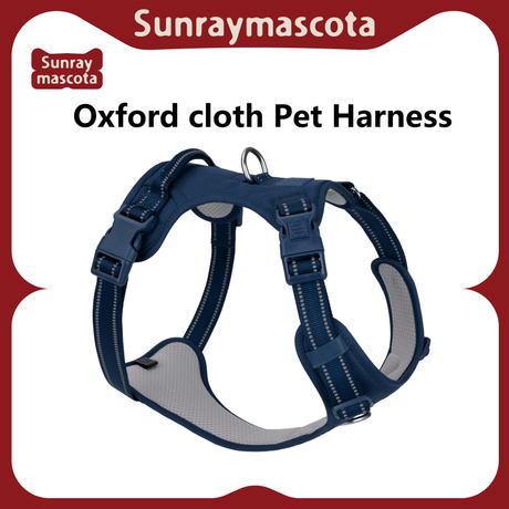 Sunraymascota Personalized OEM ODM Pet Harness Wholesale Custom Design Oxford Dog Harness
