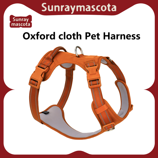Sunraymascota Dog Harness Manufacturers New Dog Harness 2025 Wholesale Dog Oxford Dog Harness 