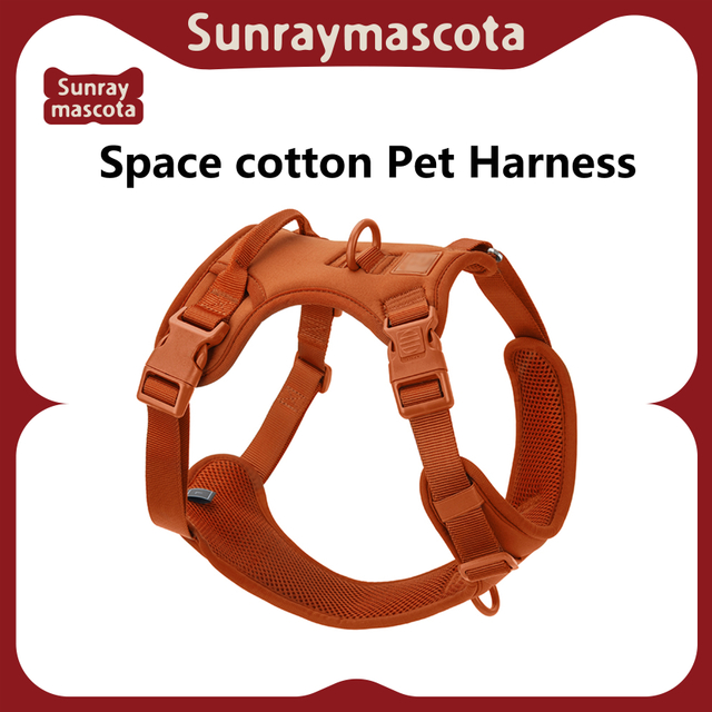 Sunraymascota Pet Supplies Dog Accessories Manufacturer Personalized Pet Harnesses Set Adjustable Custom Designer Dog Harness