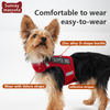 Sunraymascota Hot Convenient Breathable Small Dog Pet Harness and Leash Set Puppy Cat Vest Harness Collar for Chihuahua Pug Bulldog Cat