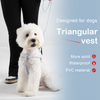 Sunraymascota New 2025 Manufacturer Cat Harness Wholesale Custom Waterproof Pvc Dog Harness Collar Leash Set Pet Dog Harness