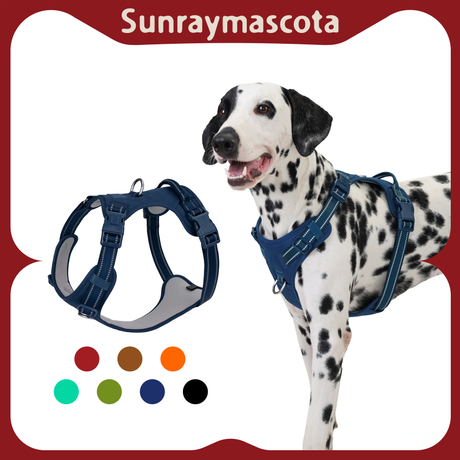 Sunraymascota Manufacturers Wholesale Dog Oxford Dog Harness Custom Dog Harness 
