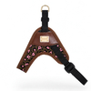 Sunraymascota Custom Personalised Dog Harness Manufacturer Durable Luxury Arnes Para Perros Leopard Print Harness for Dog